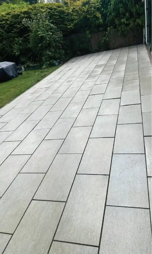 slabs exterior cleaning after